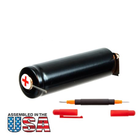 Exell Battery Razor Battery For Philips Norelco Cordless Electric Razors EBR-20